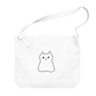 おもち屋さんのツンツンねこ Big Shoulder Bag