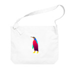 YEgame ー Official Accountのカラフルなキングペンギン Big Shoulder Bag