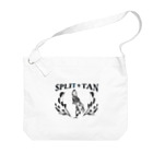 SPLIT+TANの【 SPLIT+TAN 】孔雀ロゴ Big Shoulder Bag