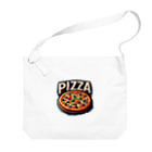 miraikunのピザ Big Shoulder Bag