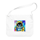 Hanakumafactoryのspacecat Big Shoulder Bag