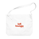 Lofi LoungeのLofi Lounge 赤 Big Shoulder Bag