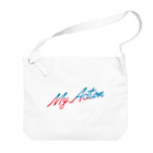My ActionのMy Action Goods Red & Blue ビッグショルダーバッグ
