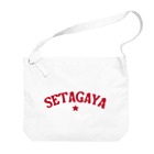 せたが屋さんの世田谷グッズ　レッドロゴ（setagaya item） Big Shoulder Bag