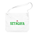 せたが屋さんの世田谷グッズ　グリーンロゴ（setagaya item） Big Shoulder Bag