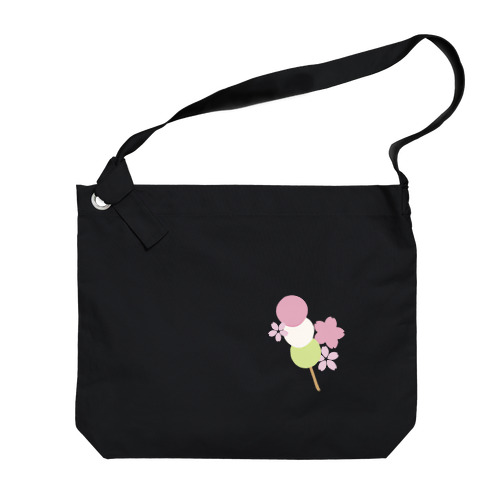 お花見 Big Shoulder Bag