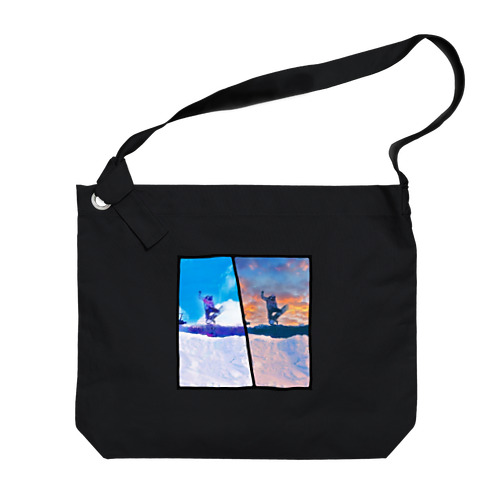 SnowBoarder Big Shoulder Bag