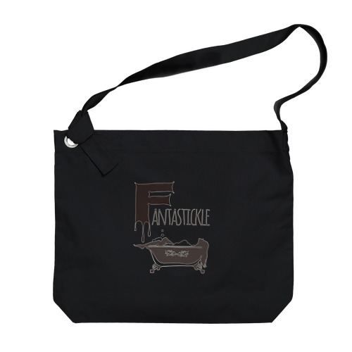 Fantastickle(ミルクチョコ・フチあり) Big Shoulder Bag