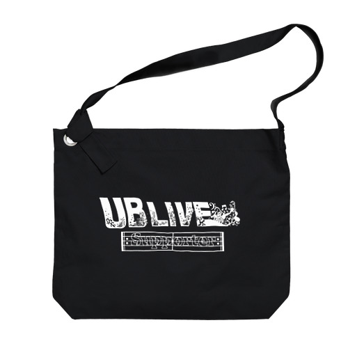 UBLIVE Supporter（WHITE Ink） Big Shoulder Bag
