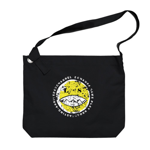 SMILE OLD PAINT3 Big Shoulder Bag