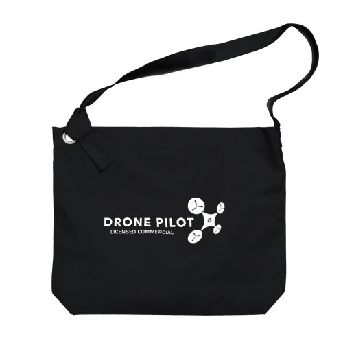 Drone Pilot Wide B Big Shoulder Bag
