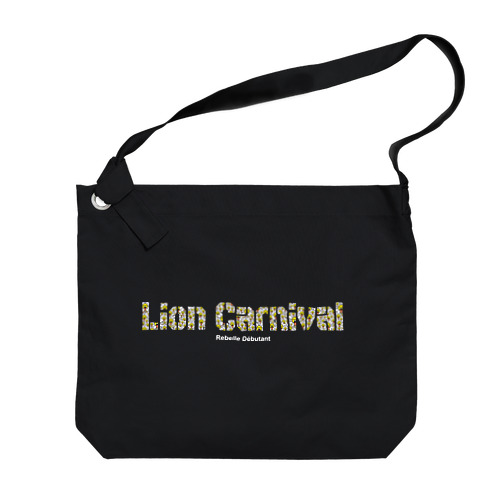 Lion Carnival LogoOnly（濃色ver） ビッグショルダーバッグ