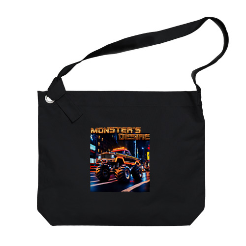 MONSTER'S DISIRE 2 Big Shoulder Bag