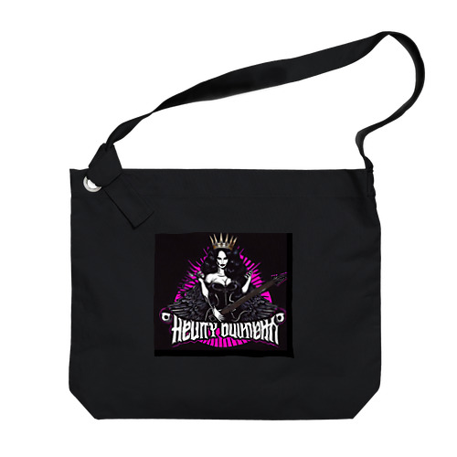 Heavy Metal Queen　ヘヴィー・メタル Big Shoulder Bag