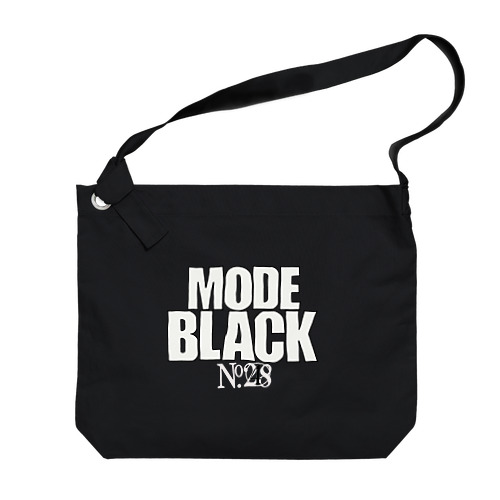 No.428 MODE BLACK シリーズ　 Big Shoulder Bag