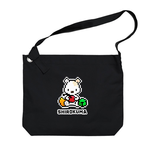 かき氷なシロクマ Big Shoulder Bag