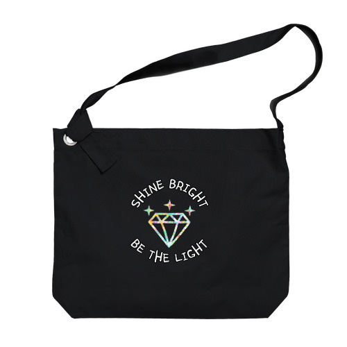 Shine Bright, Be the Light Big Shoulder Bag