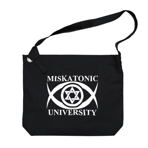 MISKATONIC UNIVERSITY ビッグショルダーバッグ