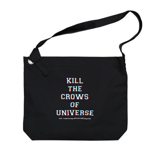 KILL the CROWS of UNIVERSE Big Shoulder Bag