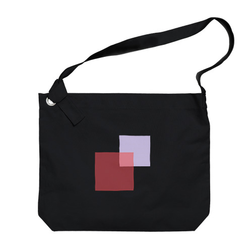 Dot square Big Shoulder Bag