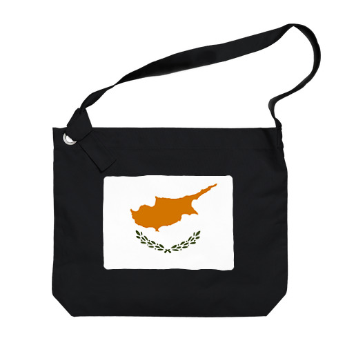 キプロスの国旗 ビッグショルダーバッグ
