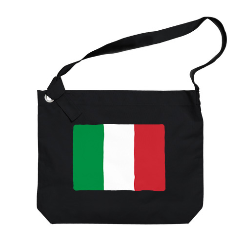 イタリアの国旗 Big Shoulder Bag