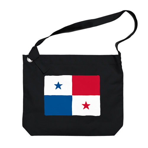 パナマの国旗 Big Shoulder Bag
