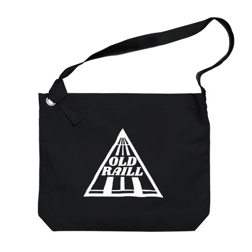 白文字ショルダーバッグ Big Shoulder Bag