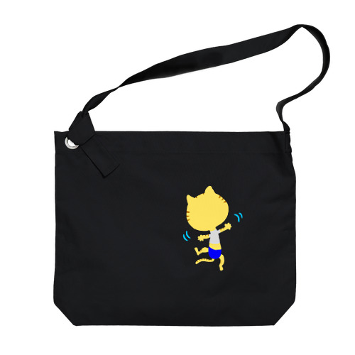 ねこくんとダンス Big Shoulder Bag