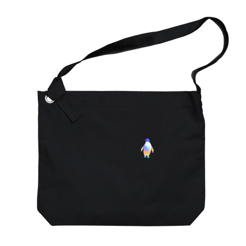 グラデーションペンギン Big Shoulder Bag