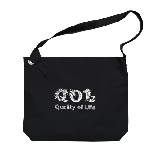QOL (Quality of Life) (33) Big Shoulder Bag