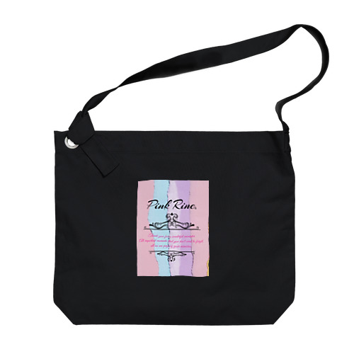 【Pink Rine】オリジナル Big Shoulder Bag
