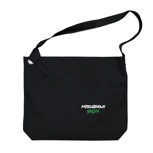 Mischievous Boy  Big Shoulder Bag