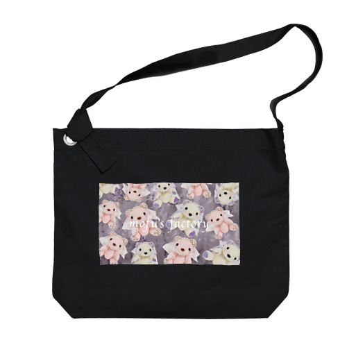 flower × veil series  Big Shoulder Bag