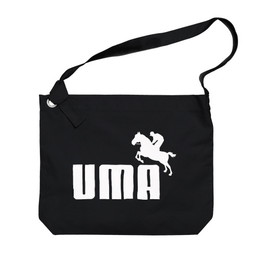 UMA（白） Big Shoulder Bag