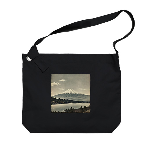 古風な富士山 Big Shoulder Bag