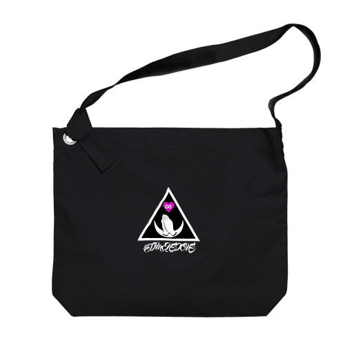 8DIMENSIONS　Logo（濃い色向きロゴ） Big Shoulder Bag