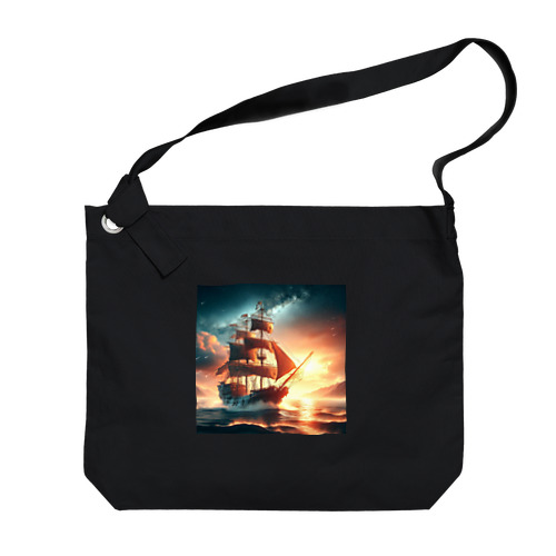 冒険船🚢✨ Big Shoulder Bag