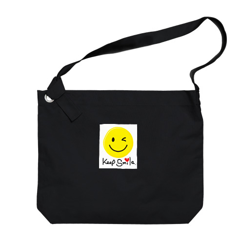 keep smile  Big Shoulder Bag