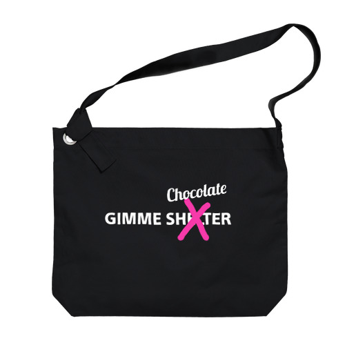 GIMME chocolate ビッグショルダーバッグ
