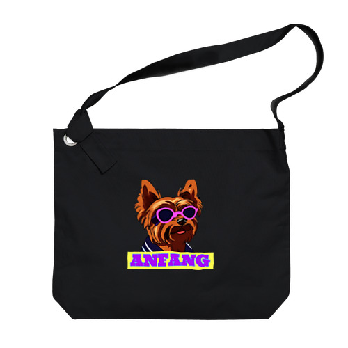 ANFANG パリピヨーキー　シリーズ Big Shoulder Bag