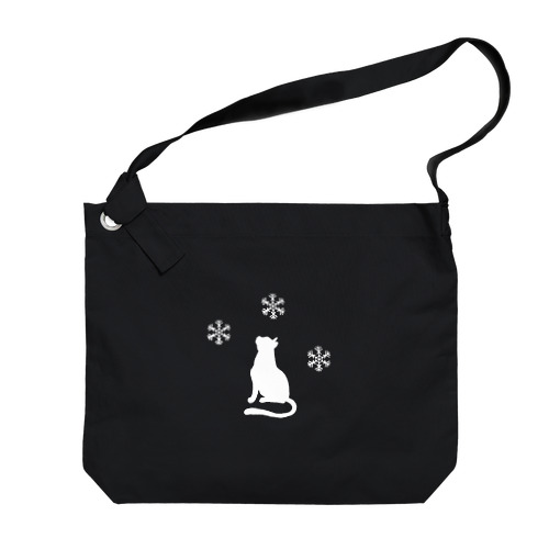 雪猫 Big Shoulder Bag