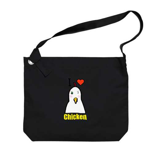 I♥Chicken Big Shoulder Bag