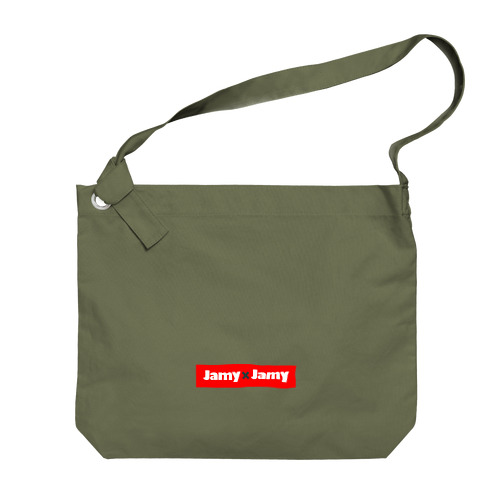 JamyJamyStudio公式ロゴアイテム Big Shoulder Bag