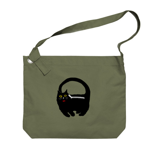 猫のバッグのバッグ Big Shoulder Bag