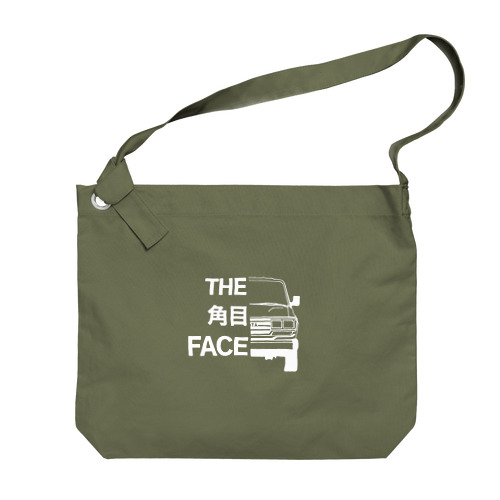 THE 角目　FACE Big Shoulder Bag