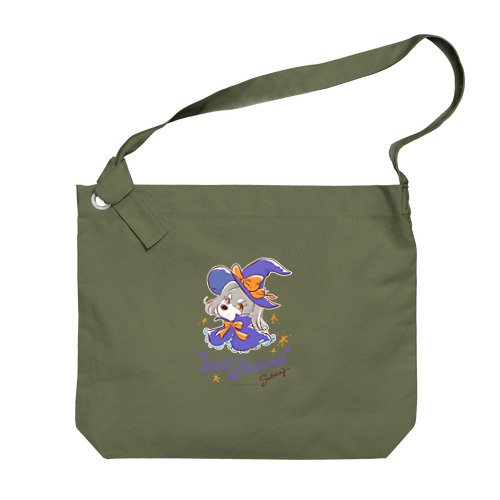 シュナガール＿ハロウィン_グッズ Big Shoulder Bag