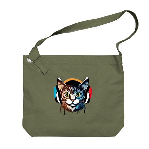DJ Cat Big Shoulder Bag