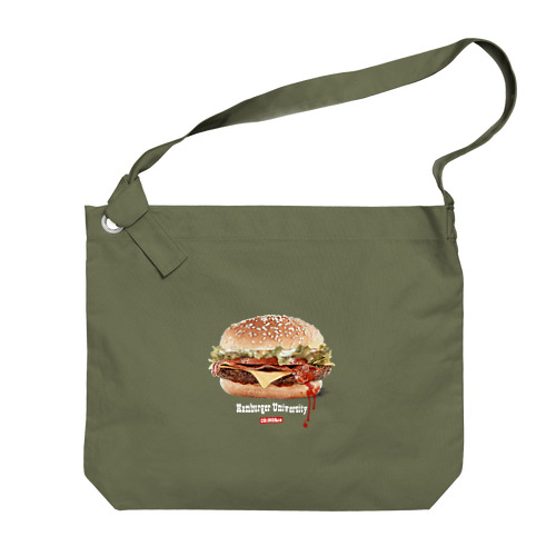 COLORS&co ハンバーガーユニバーシティ Big Shoulder Bag