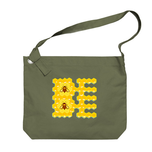 ハニカム構造(BEE） Big Shoulder Bag